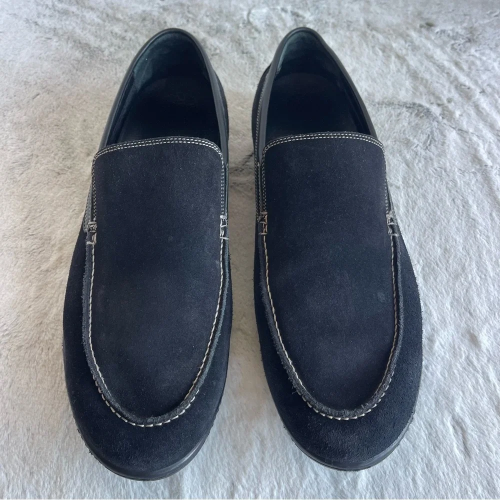 Donald Pliner. Black loafers Men Size 12 - Picture 3 of 15